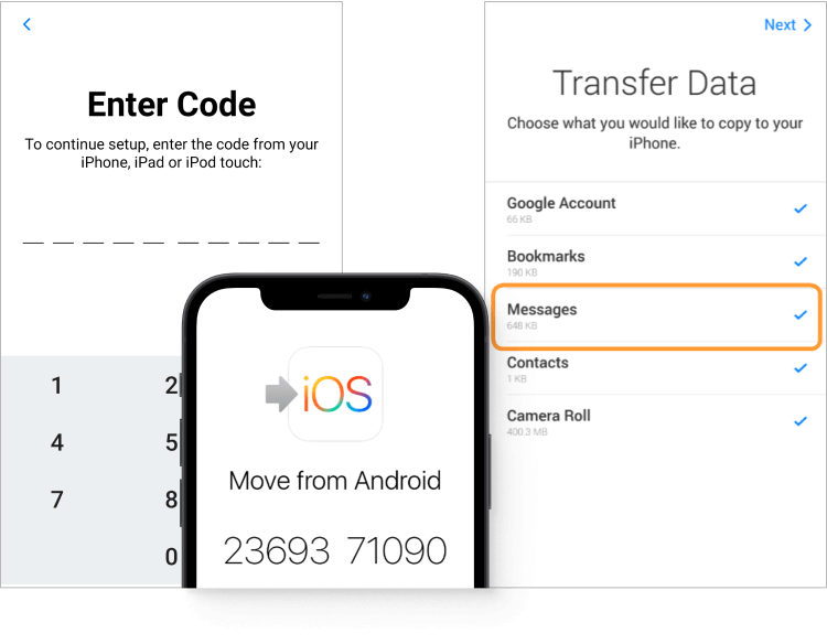 Switching from Android to iPhone