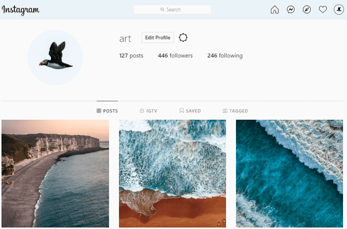 How to post on Instagram from desktop