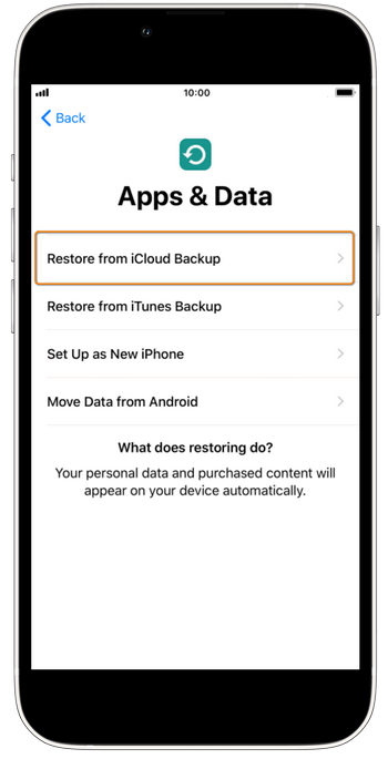 how to restore contacts on iphone from icloud