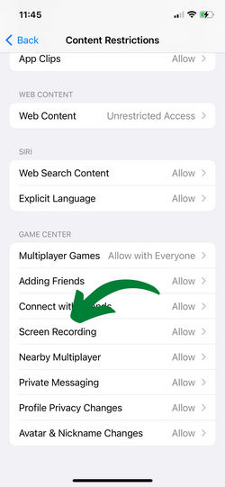 remove limitation in game center