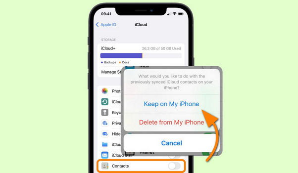 keep photos before unsyncing with iCloud