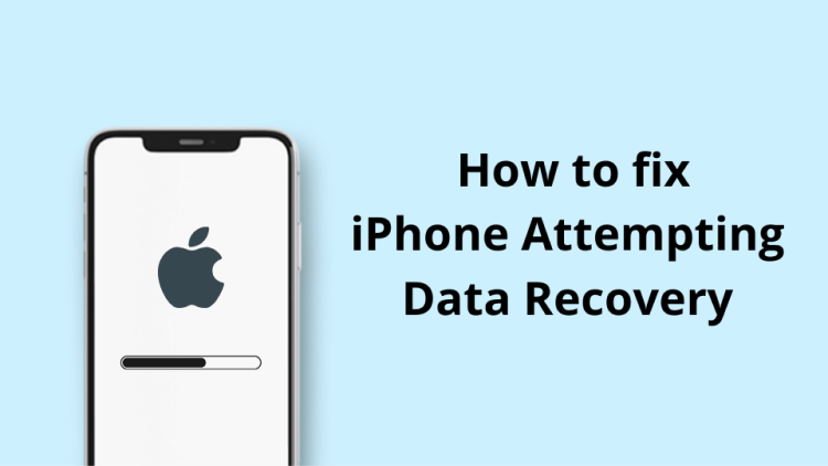 How to fix iPhone data recovery