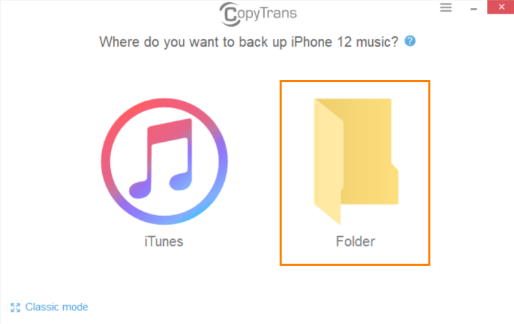 Copy iPhone music to PC or a USB drive
