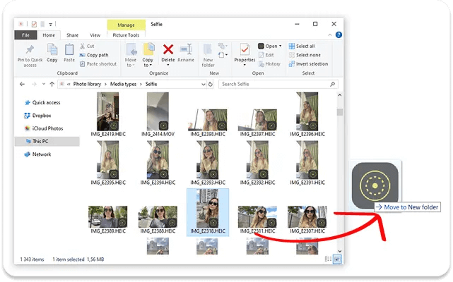 Drag-and-drop-photos