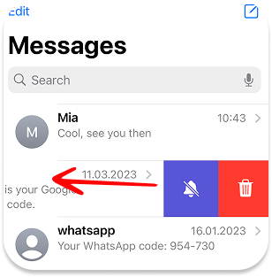 How to delete conversation